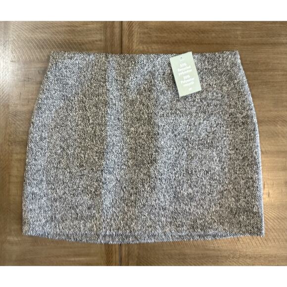 NWT H&M Black And White Textured Mini Skirt Women’s Size 12 Classic Chic NEW - Picture 10 of 10